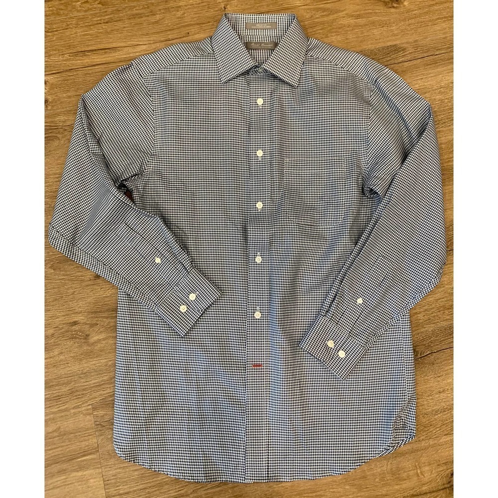 Daniel Cremieux Signature Houndstooth BtnDwn SML